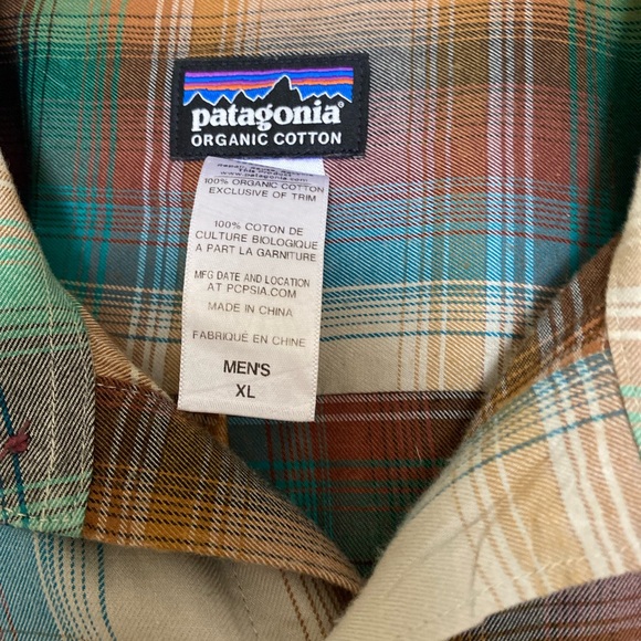 Patagonia Plaid Button-Up Shirt - Picture 2 of 4